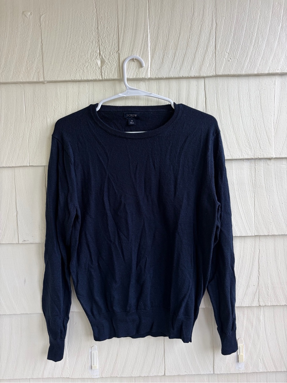 J. Crew Navy Crewneck Sweater